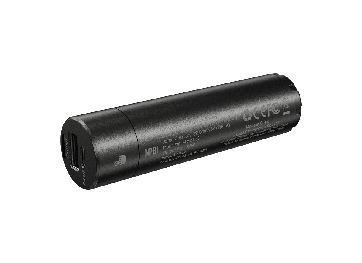 Nitecore Powerbank NPB1 - 5000mAh, étanche