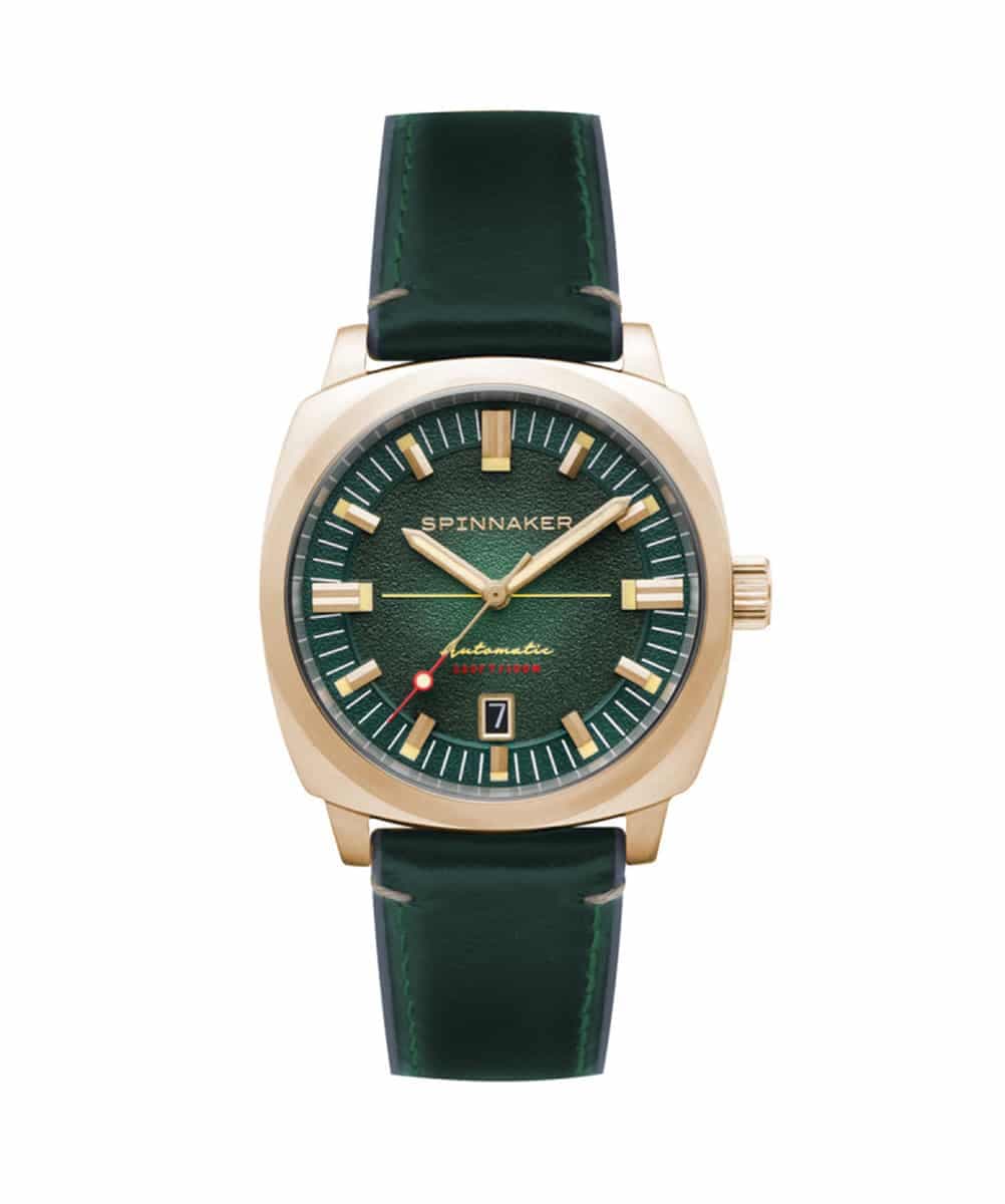 MONTRE SPINNAKER HULL CASCARA FERN GREEN AUTOMATIQUE