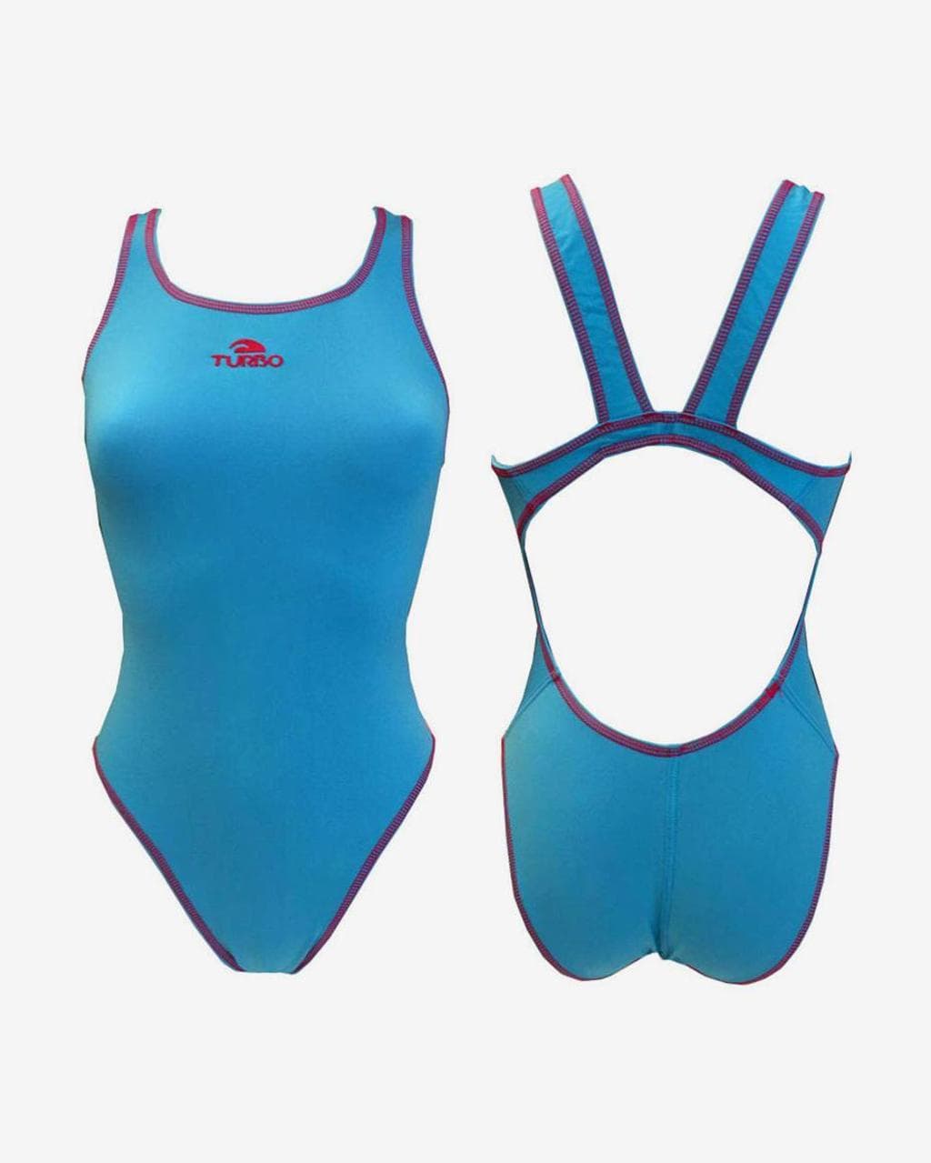 Maillot de bain de natation Turbo Confort Swim bleu femme - S