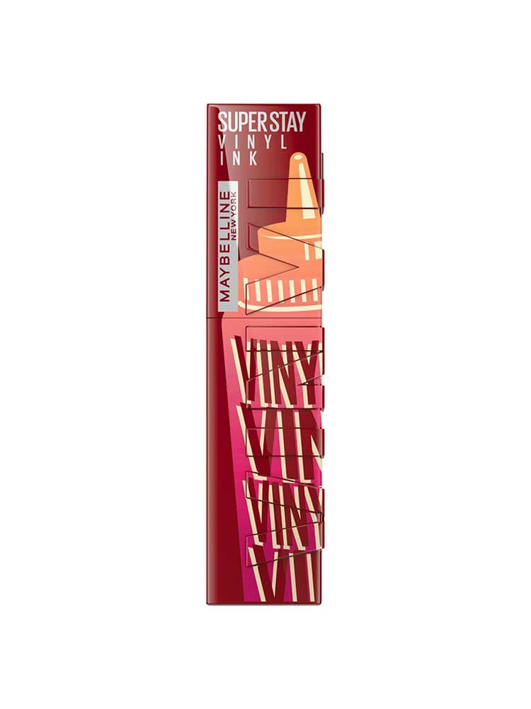 Maybelline New York Superstay Encre à Lèvres Vinyl Mat 4,2 ml - Teinte : 195 Barbecue