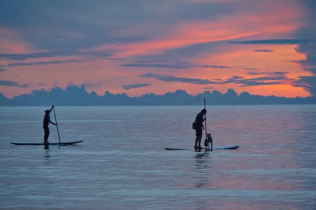 Les avantages du paddle en mer pour toute la famille